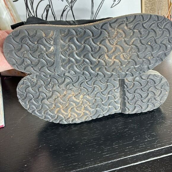 Birkenstock women’s melrose boots black suede 41L side zipper - Picture 7 of 8